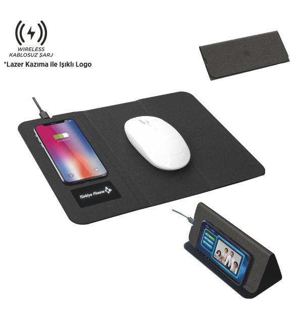 Promosyon Wireless Şarjlı Mouse Pad 1011