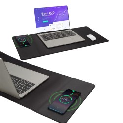 Promosyon Kablosuz powerbank şarj cihazı mouse pad 